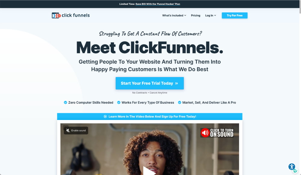 Clickfunnels Funnel Builder