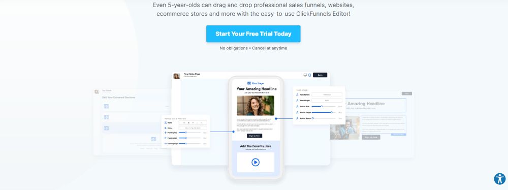 Clickfunnels Editor