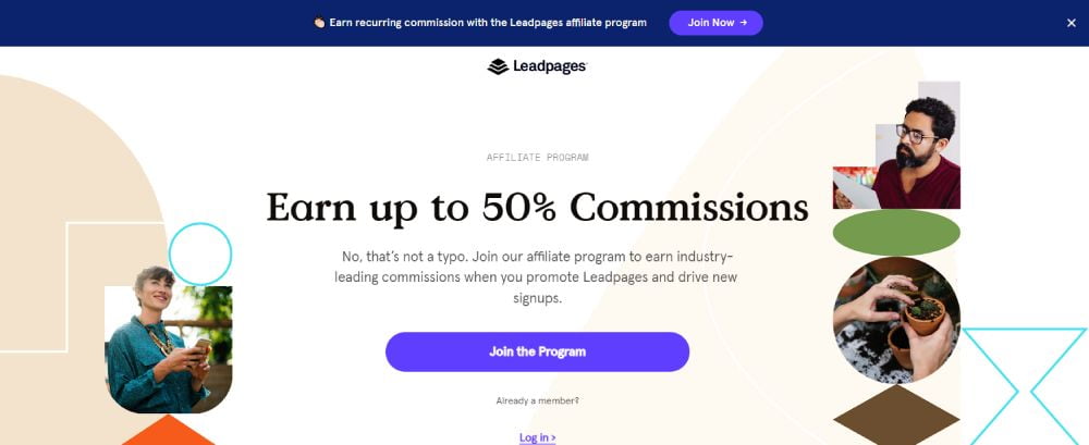 Leadpages Affiliate Program (