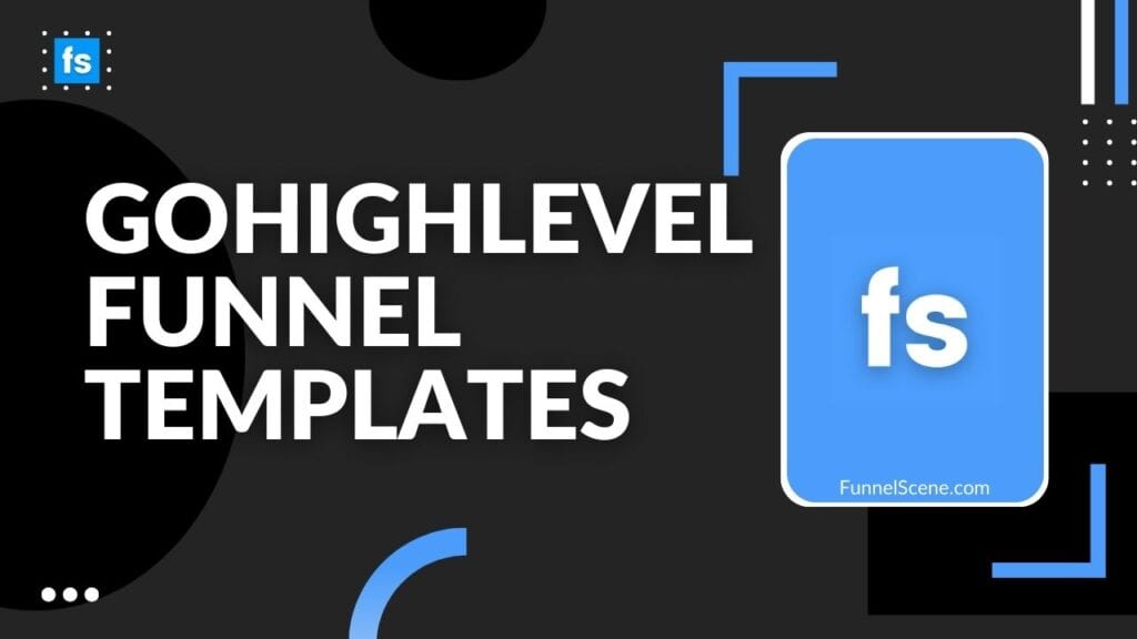 GoHighLevel Funnel Templates Funnel Scene