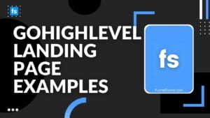 GoHighLevel Landing Page Examples