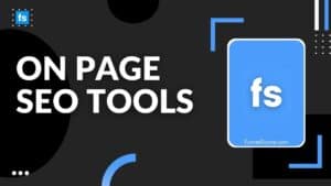On Page SEO Tools