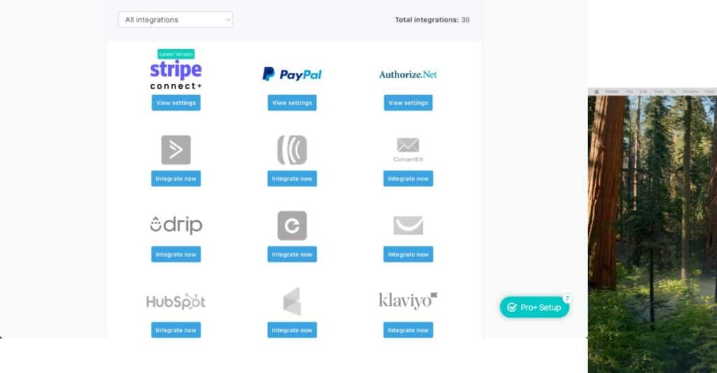 Thrivecart Lifetime Deal Integrations