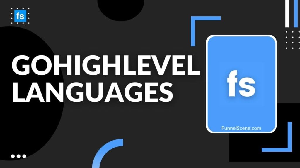 GoHighLevel Languages