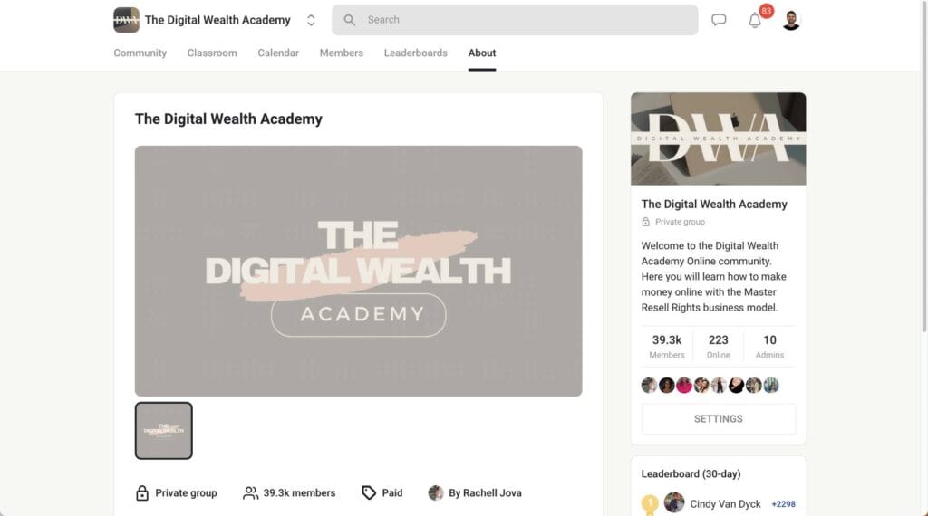 Digital Wealth Academy Review Course DWA