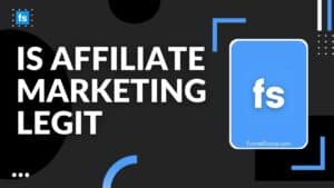 Is Affiliate Marketing Legit