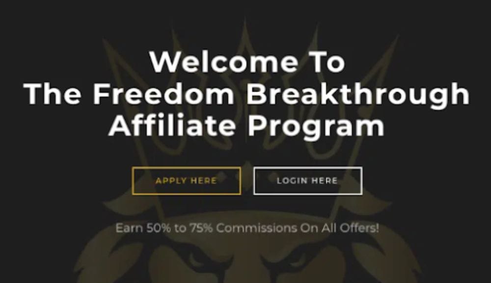 Freedom Breakthrough Affiliate Program