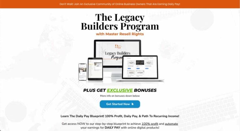 Legacy Builders Program Bonus: Best Bonuses in 2025