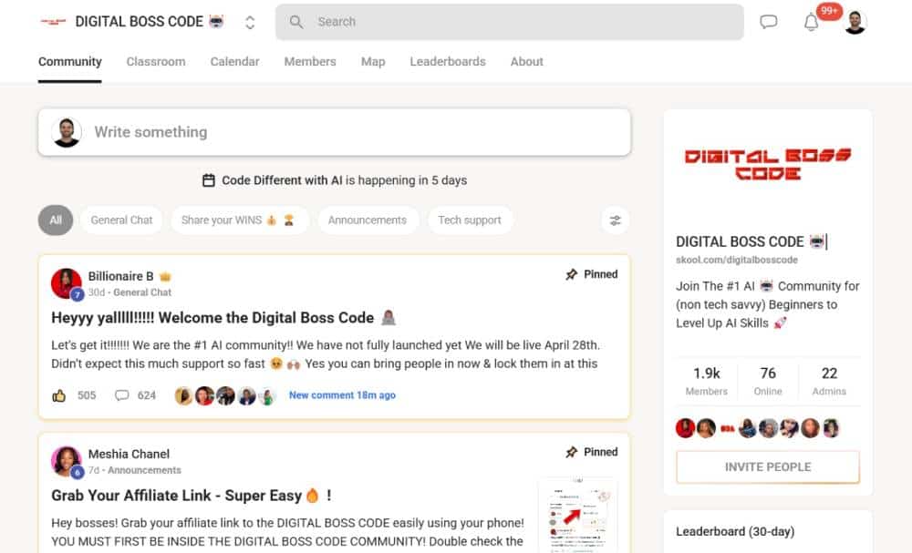 Digital Boss Code Community