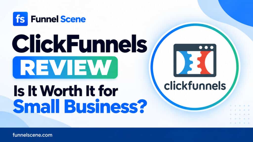 ClickFunnels review thumbnail for Funnel Scene