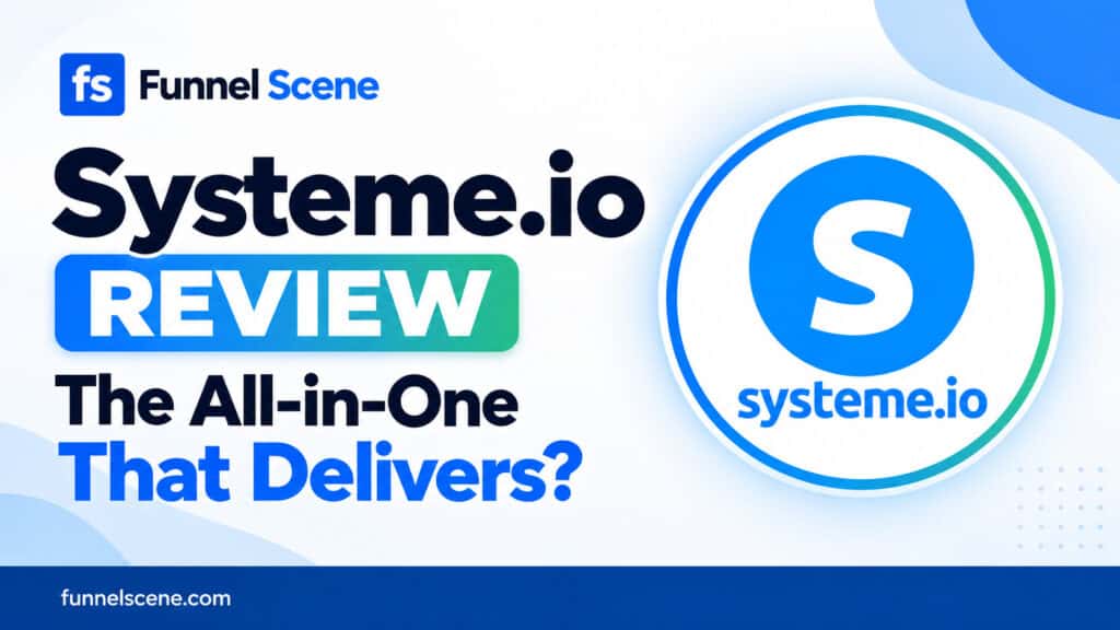 Systeme.io review thumbnail for Funnel Scene
