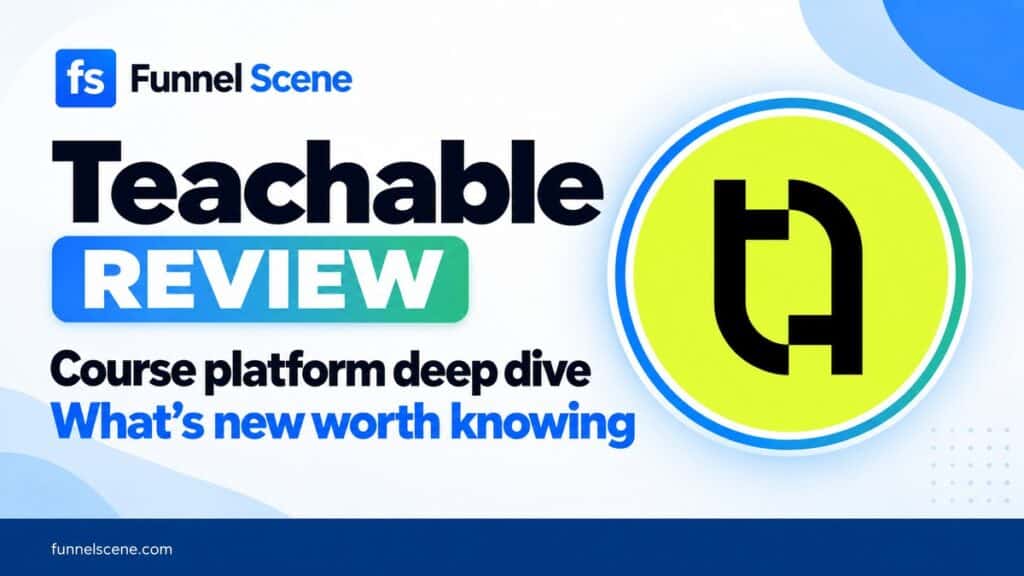 Teachable review thumbnail for Funnel Scene