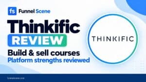 Thinkific review thumbnail for Funnel Scene